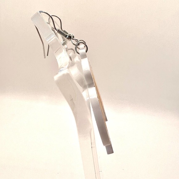 Pint Of Beer Earrings - Alcohol Earrings - Party Earrings - New Years Eve Outfit - Picture 3 of 8
